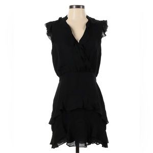 Parker black silk dress.